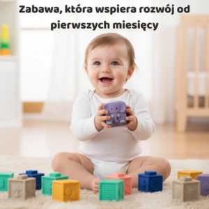 Cubbi – miękkie klocki sensoryczne dla małych odkrywców