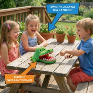 Crocky - krokodyl z chorym ząbkiem